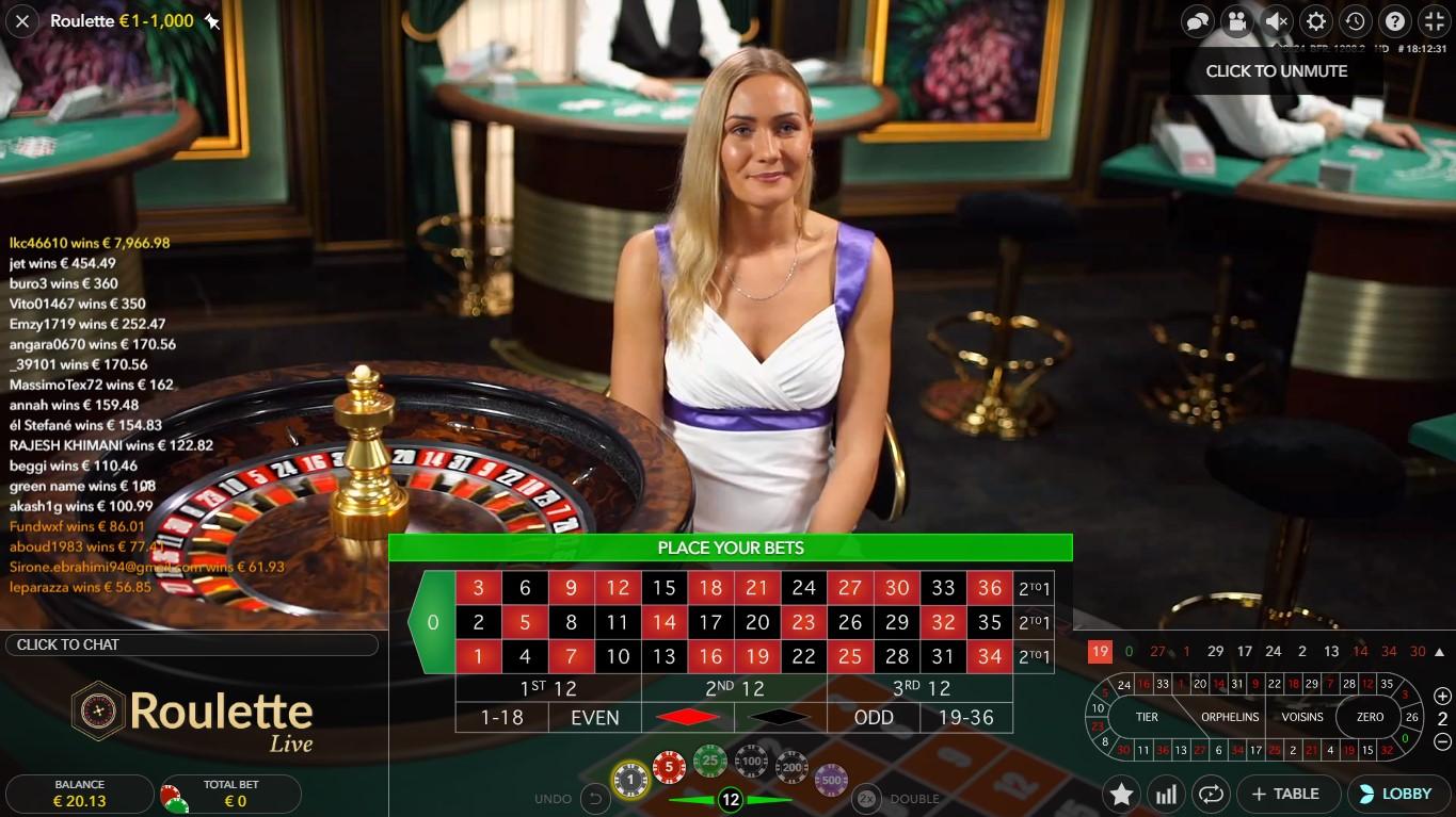Roulette Roulette